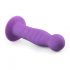 Easytoys - Wavy Suction Cup Dildo (Purple) 