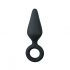 Easytoys Pointy Plug S - Small Black Anal Dildo 