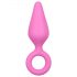 Easytoys Pointy Plug S - anal plug (pink) - small