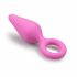 Small Pink Pointy Anal Plug - Easytoys 