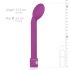 Easytoys Slim - G-spot vibrator (purple) 