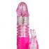 Easytoys Bunny - Thrusting Vibrator (Pink) 