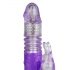 Easytoys Bunny - thrusting and rotating vibrator (purple)