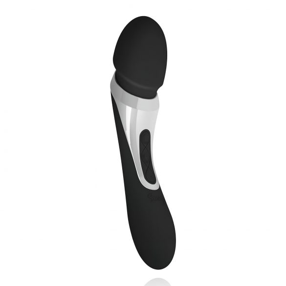 Sway No.1 Wand - Rechargeable 2-in-1 Massaging Vibrator (Black) 