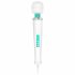 MyMagicWand - Strong Massaging Vibrator (White-Turquoise) 