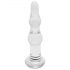 Rimba Dolly - Wavy Glass Anal Dildo (Transparent)