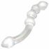 Rimba Dolly - Wavy Glass Anal Dildo (Clear) 