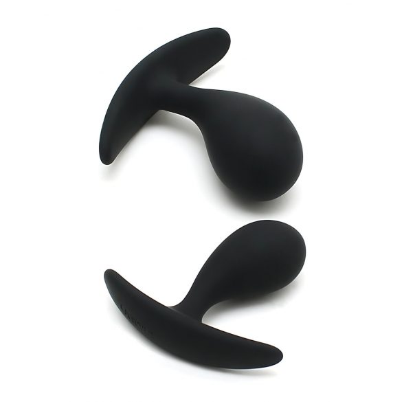 Rimba Copenhagen - Anal Dildo Set - Black (2 pcs) 