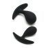 Rimba Copenhagen - Anal Dildo Set - Black (2 pcs) 