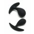 Rimba Copenhagen - anal plug set - black (2 pieces)