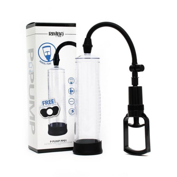 Rimba P-PP01 - Two-Finger Penis Pump (Clear) 