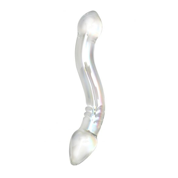 Rimba Valeria - Double Glass Dildo (Clear) 