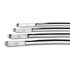 SINNER 176 - Curved Steel Urethral Dilator Dildo Set (4 pcs) - Advanced 