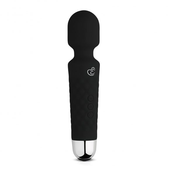 EasyToys Mini Wand - Rechargeable Massage Vibrator (Black) 