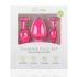 Easytoys Diamond - Anal Dildo Set (Pink) 