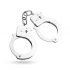 EasyToys - Metal Handcuffs (Silver) 