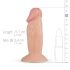 Real Fantasy Archi - Realistic Dildo - 11.5cm (Natural) 