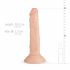 Real Fantasy Blane - Lifelike Dildo - 20cm (Natural) 