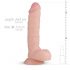 Real Fantasy Glynn - Realistic Dildo - 25cm (Natural) 