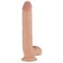 Real Fantasy Elvin - rechargeable, lifelike vibrator - 28cm (natural)