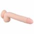 Real Fantasy Elvin - Rechargeable, Realistic Vibrator - 28cm (Natural) 