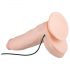 Real Fantasy Dwane - rechargeable, lifelike vibrator - 31 cm (natural)