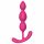 Cheeky Love - beaded anal plug (pink)