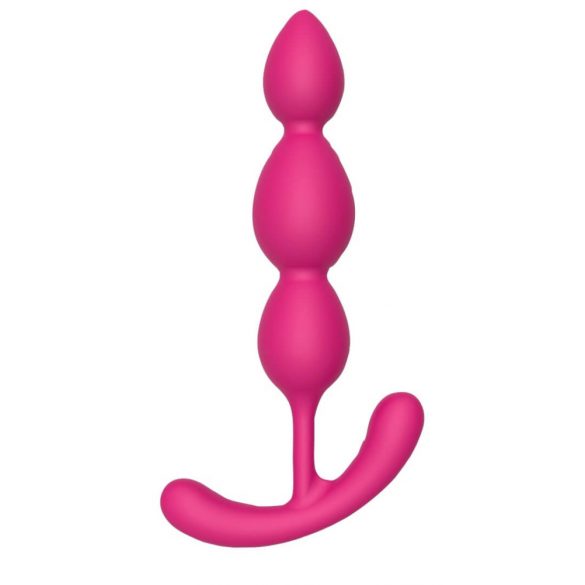 Cheeky Love - Beaded Anal Dildo (Pink) 