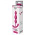 Cheeky Love - Beaded Anal Dildo (Pink) 