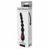 Cheeky Love - Rechargeable Anal Beads Vibrator (Black) 