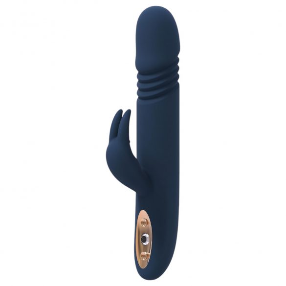 Goddess Zephyros - Rechargeable, Waterproof, Clitoral Thrusting Vibrator (Blue) 