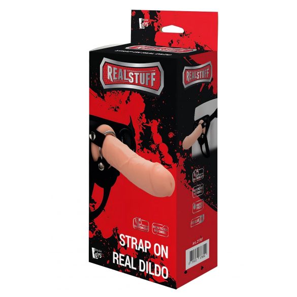 RealStuff Strap-On - Realistic, Attachable Dildo (Natural) 