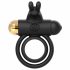 Elite Joel - Rechargeable Vibrating Cock and Ball Ring (Black) 