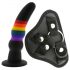 Colorful Love - Strap-On Dildo (Colorful)