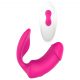 Vibes of Love Duo - Rechargeable Radio-Controlled 2in1 Clitoral Vibrator (Pink) 