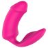 Vibes of Love Duo - Rechargeable Radio-Controlled 2in1 Clitoral Vibrator (Pink) 