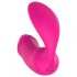 Vibes of Love Duo - Rechargeable Radio-Controlled 2in1 Clitoral Vibrator (Pink) 