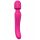 Vibes of Love Wand - Rechargeable, Warming, Massage Vibrator (Pink) 