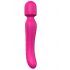 Vibes of Love Wand - Rechargeable, Warming, Massage Vibrator (Pink) 