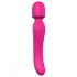 Vibes of Love Wand - rechargeable, warming, massaging vibrator (pink)