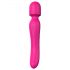 Vibes of Love Wand - rechargeable, warming, massaging vibrator (pink)