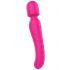 Vibes of Love Wand - Rechargeable, Warming, Massage Vibrator (Pink) 