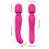 Vibes of Love Wand - rechargeable, warming, massaging vibrator (pink)