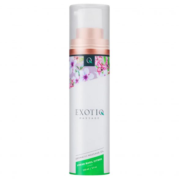 Exotiq - Scented Massage Oil - Basil-Lemon (100ml) 