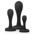 BUTTR Butt Kickers - Anal Dildo Set - Black (3 Pieces) 