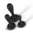 BUTTR Butt Kickers - Anal Dildo Set - Black (3 Pieces) 