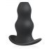 BUTTR Foxhole - Hollow Anal Expander Dildo (Black)