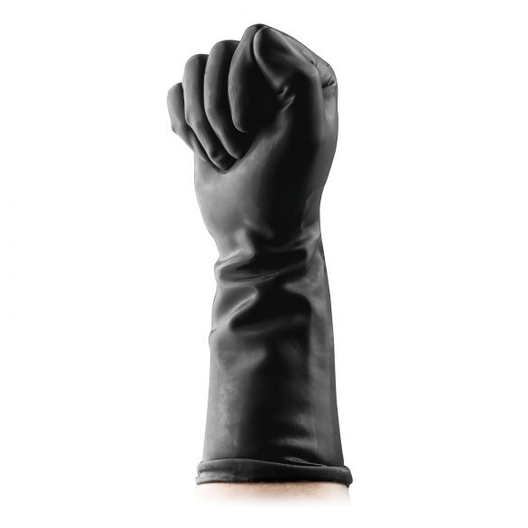 BUTTR Gauntlets - Black Latex Boxing Gloves 