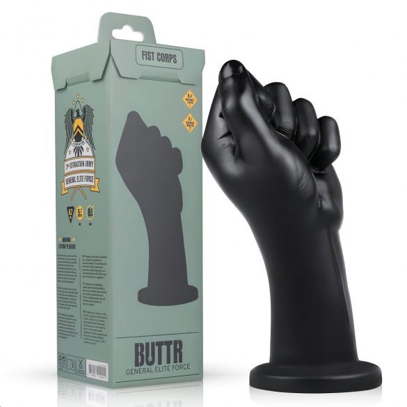 Fist Corps Buttr - Fisting Dildo (Black) 