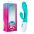 Good Vibes Only Bliss Rabbit - Rechargeable Clitoral Stimulator Vibrator (Turquoise) 